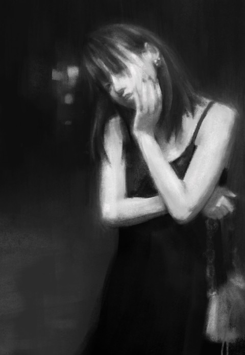 Room to Breathe — digital painting, 2026